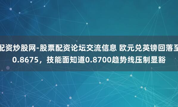 配资炒股网-股票配资论坛交流信息 欧元兑英镑回落至0.8675，技能面知道0.8700趋势线压制显豁